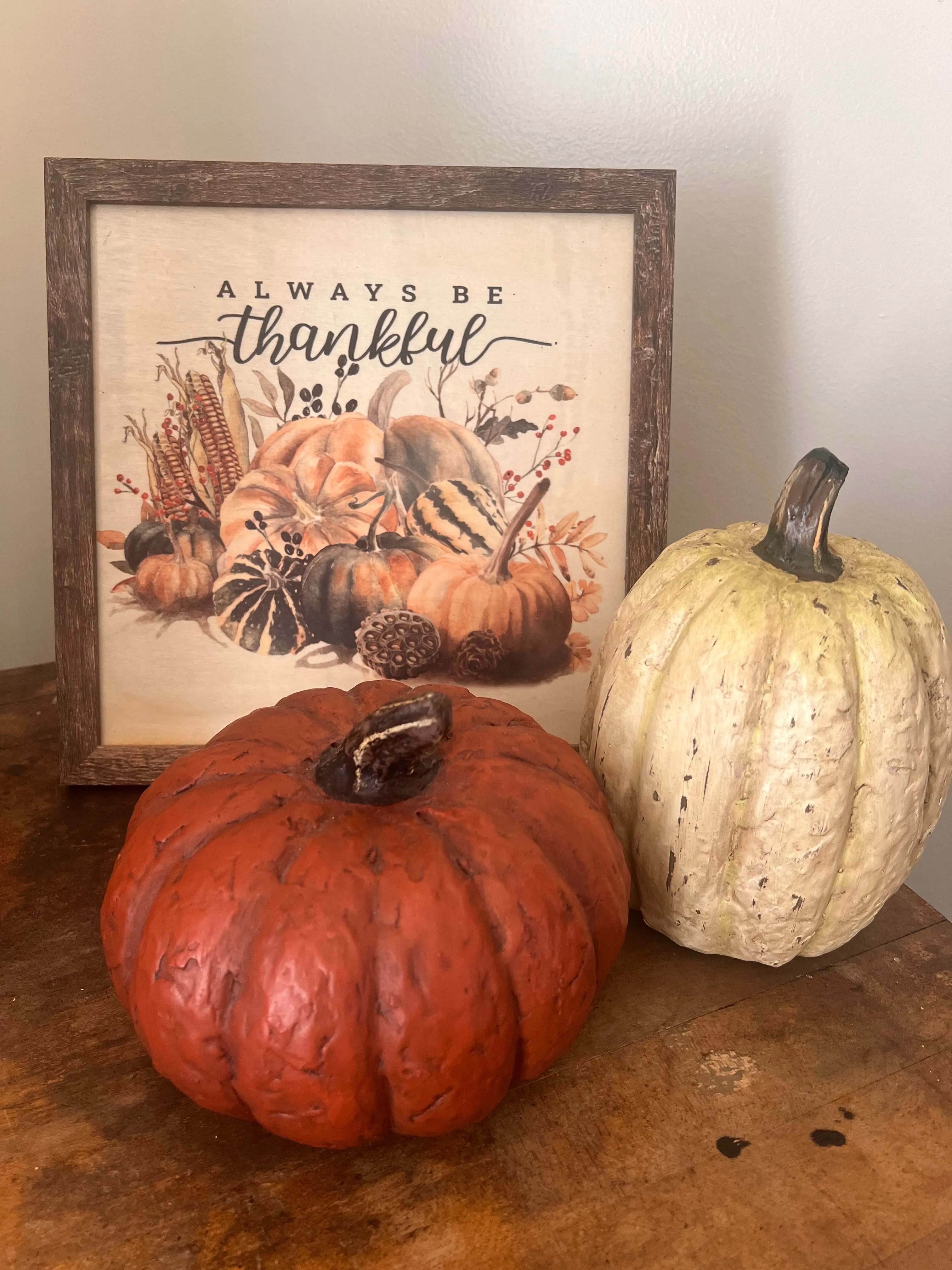 10x10 Holiday Sign - Fall