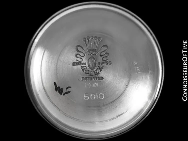 1948 Rolex Vintage Mens Bubble Bubbleback, Ref. 5010, Stainless Steel - Very Fine & Rare