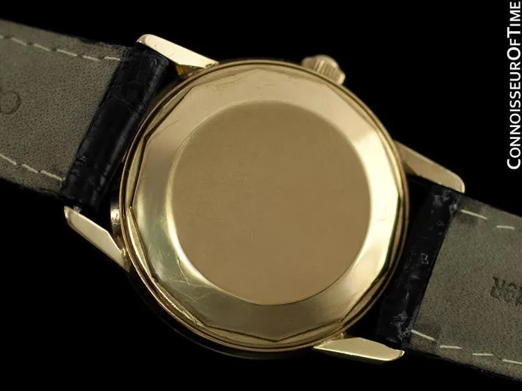 1949 Jaeger-LeCoultre Vintage Men's Watch, Automatic, Waterproof - 18K Gold
