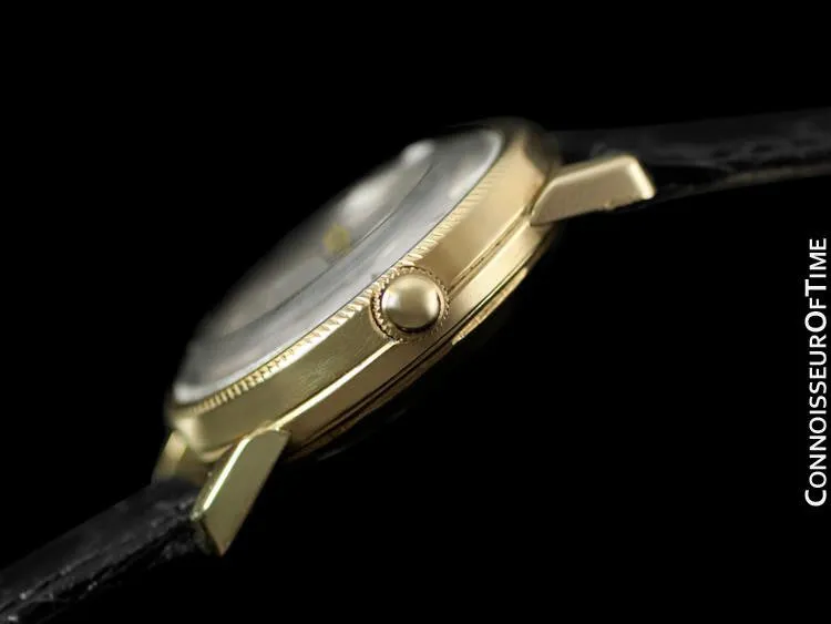 1949 Jaeger-LeCoultre Vintage Men's Watch, Automatic, Waterproof - 18K Gold