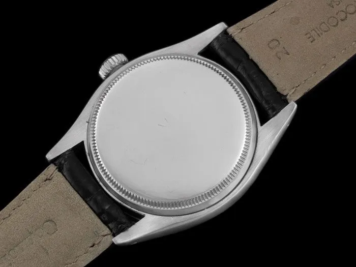 1954 Rolex Oyster Perpetual Ref. 6580 Vintage Mens Automatic Watch - Stainless Steel