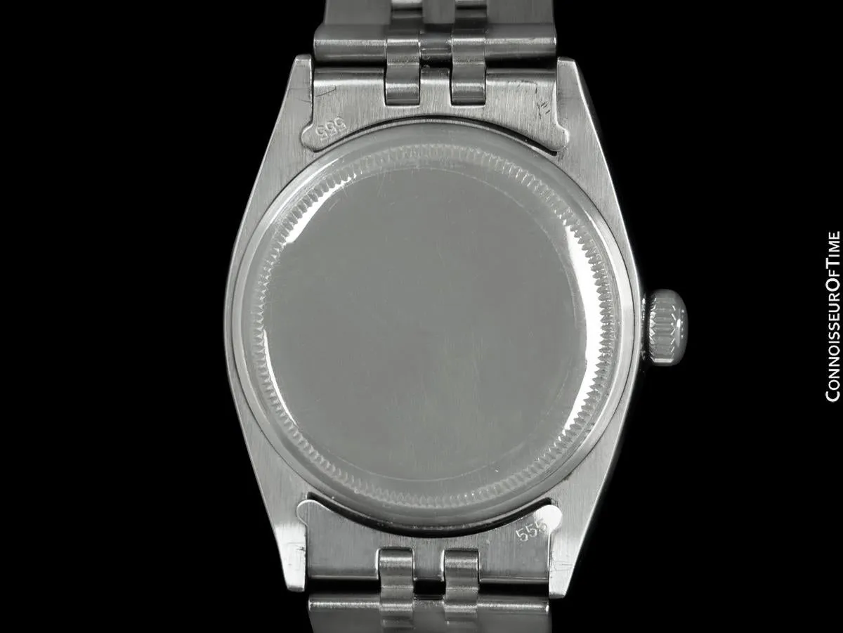 1959 Rolex Vintage Mens Early Datejust, Ref. 6605 - Stainless Steel