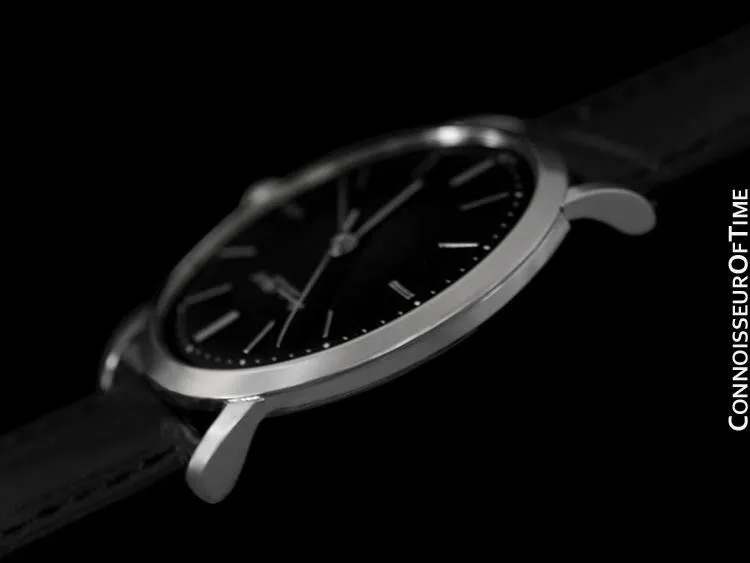 1960 IWC Vintage Full Size Large Mens Dress Watch, Caliber 401 - Stainless Steel