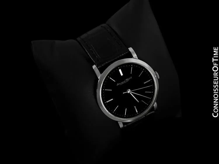1960 IWC Vintage Full Size Large Mens Dress Watch, Caliber 401 - Stainless Steel