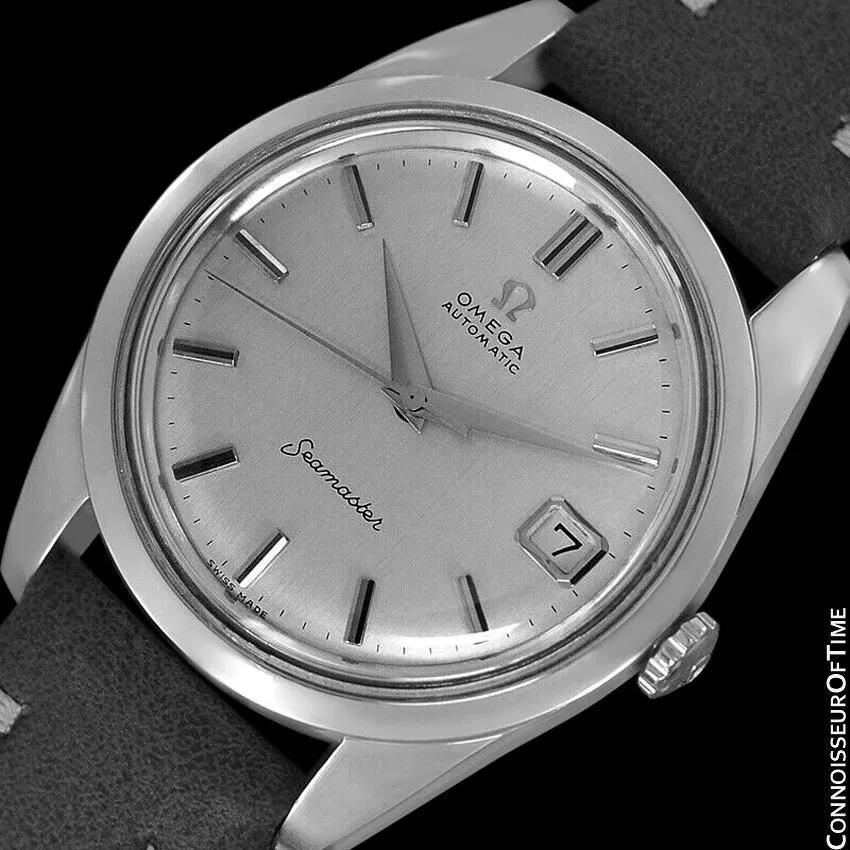 1964 Omega Seamaster Mens Vintage Cal. 562 Watch, Automatic, Date - Stainless Steel