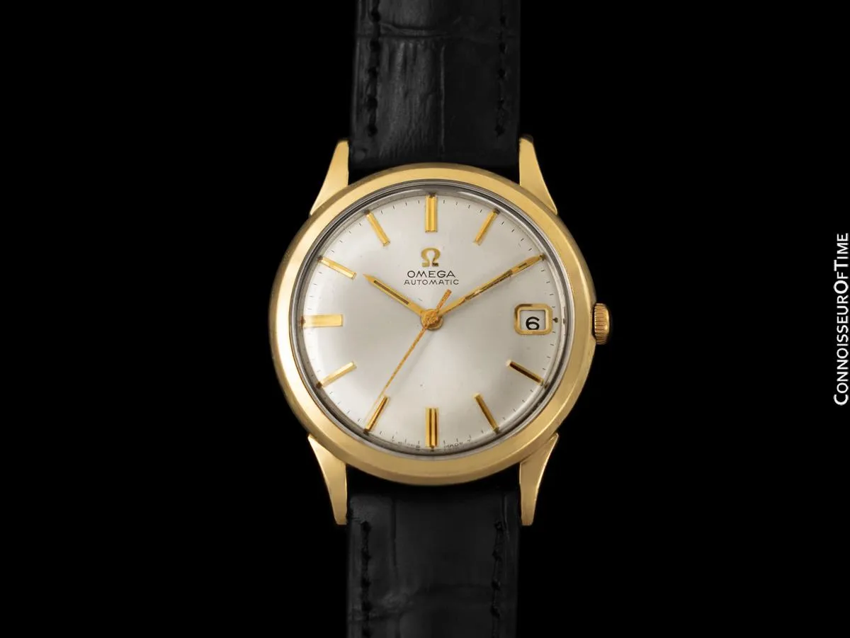 1966 Omega (Seamaster) Rare Cal. 560 Vintage Mens 10K Gold Filled & Stainless Steel Watch - Only Approx. 3000 Made