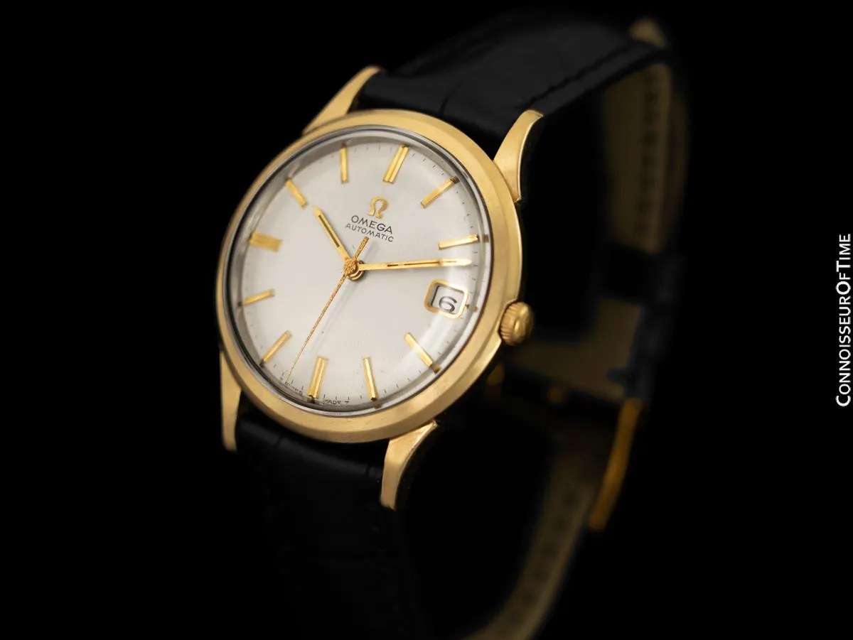 1966 Omega (Seamaster) Rare Cal. 560 Vintage Mens 10K Gold Filled & Stainless Steel Watch - Only Approx. 3000 Made