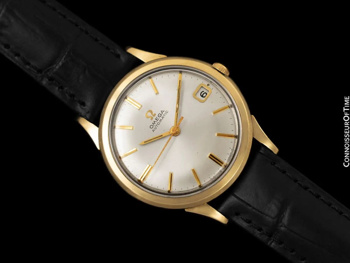 1966 Omega (Seamaster) Rare Cal. 560 Vintage Mens 10K Gold Filled & Stainless Steel Watch - Only Approx. 3000 Made