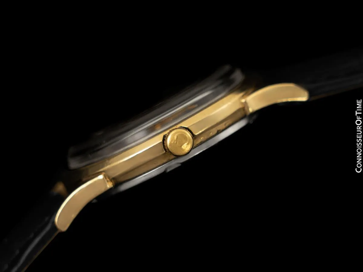 1966 Omega (Seamaster) Rare Cal. 560 Vintage Mens 10K Gold Filled & Stainless Steel Watch - Only Approx. 3000 Made