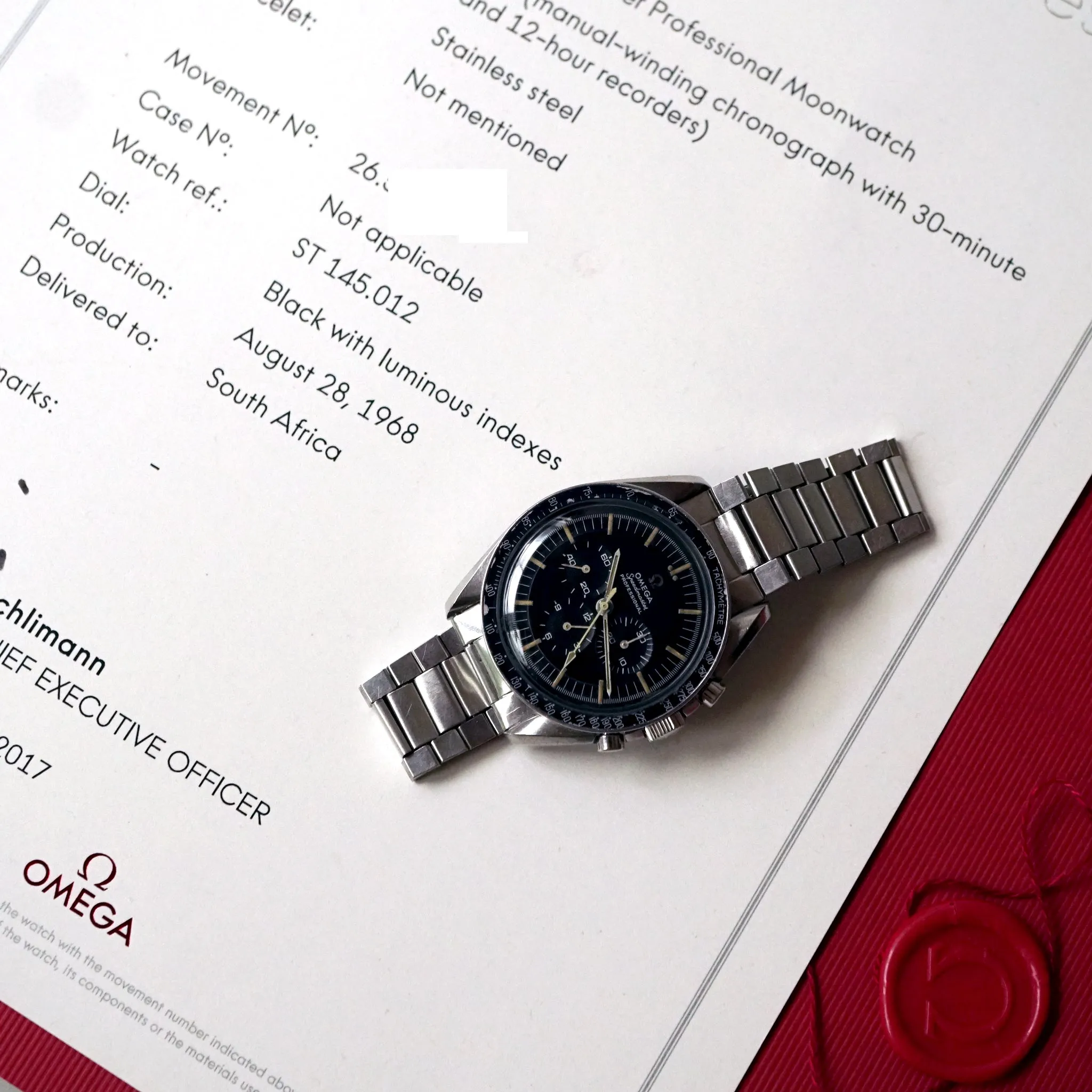 1968 OMEGA SPEEDMASTER PROFESSIONAL CAL.321 PRE-MOON  145.012-67