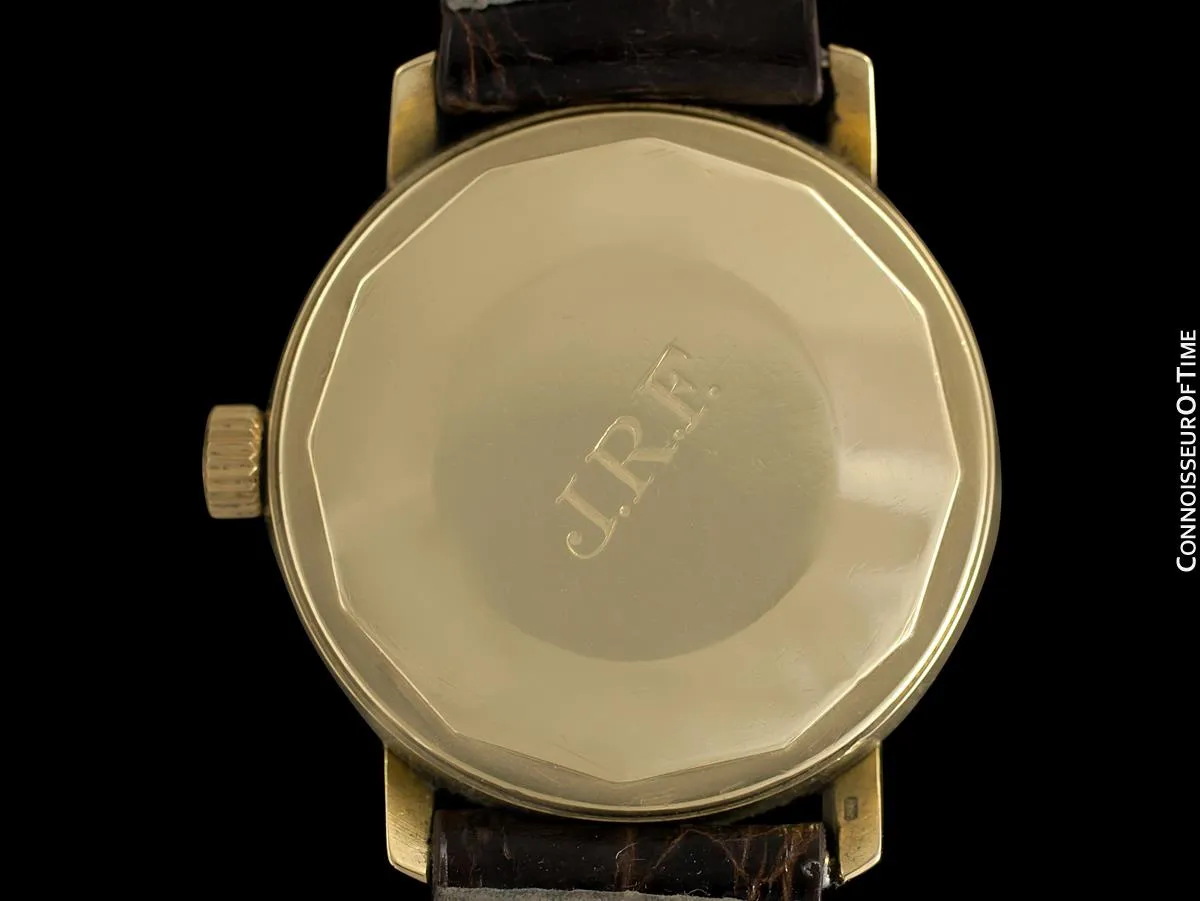 1970's Tiffany & Co. Vintage Mens Automatic Calatrava Watch - 18K Gold
