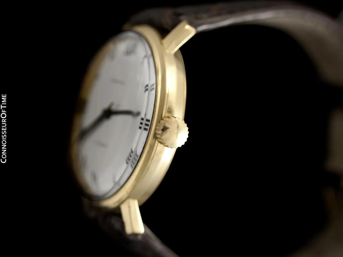 1970's Tiffany & Co. Vintage Mens Automatic Calatrava Watch - 18K Gold
