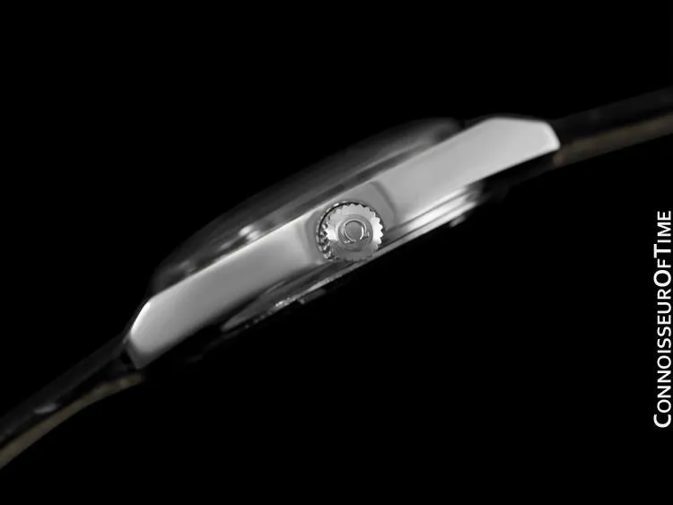 1972 Omega Geneve Vintage Mens Watch, Quick-Setting Date - Stainless Steel