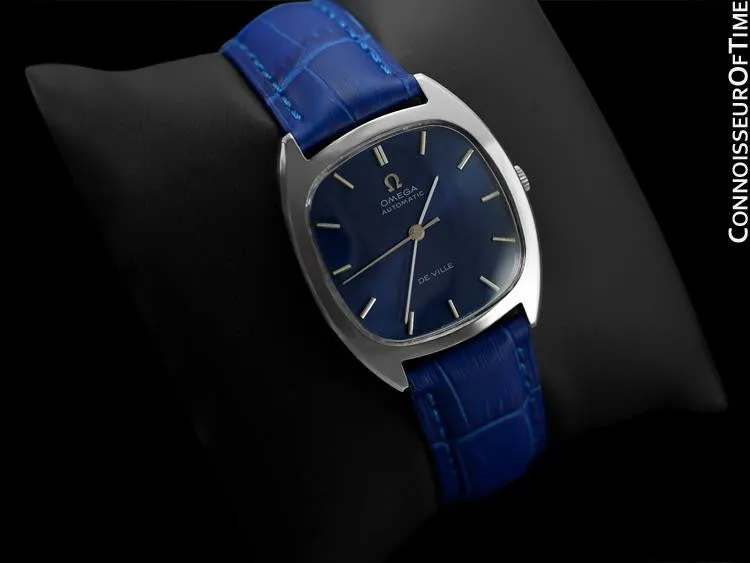 1974 Omega De Ville Vintage Mens Automatic Dress Watch - Stainless Steel