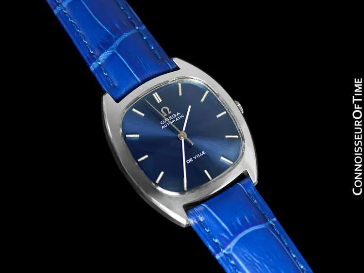 1974 Omega De Ville Vintage Mens Automatic Dress Watch - Stainless Steel