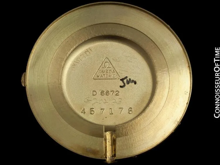 1977 Omega Vintage Museum Watch, Modern Art - 14K Gold & Diamonds