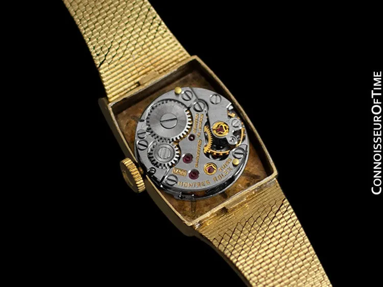 1980's Rolex Vintage Ladies Dress Watch - 14K Gold & Diamonds