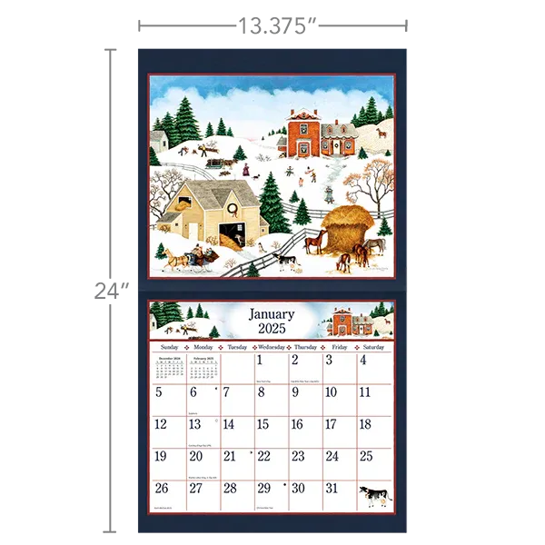 2025 Lang Wall Calendar - Linda Nelson Stocks