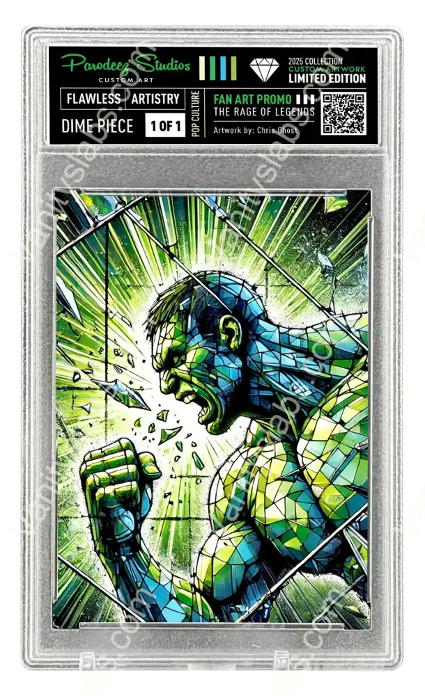 2025 Rage of Legends Collection - Fan Art - One of One by Chris Ghost - Custom Card Number M200