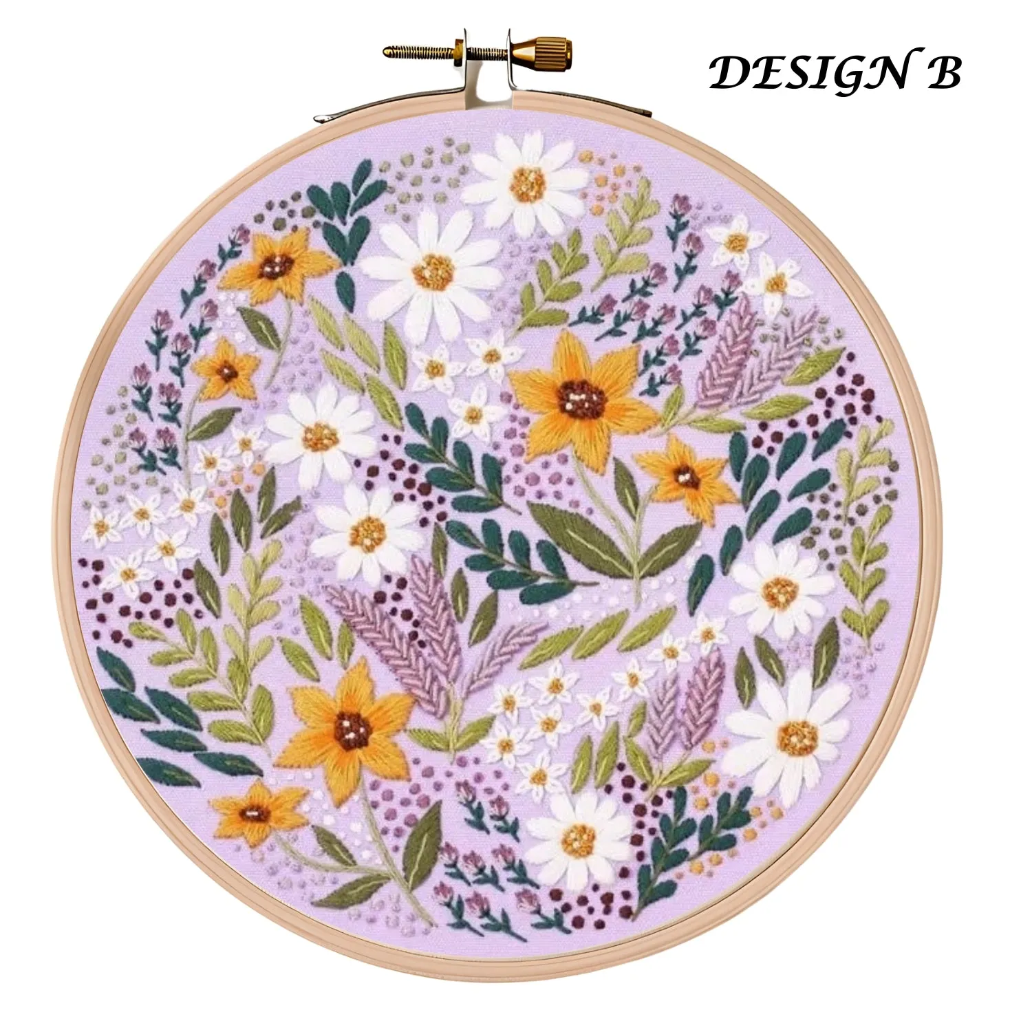 3D Flower DIY Embroidery Kit Set 1