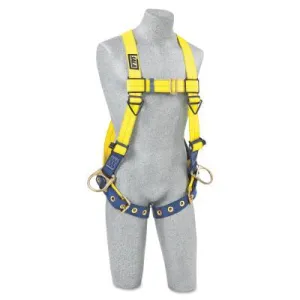 3M™ Delta Vest-Style Positioning Harness with Back/Side D-Rings, 3X-Large, Tongue, 1104882