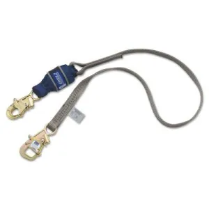 3M™ Force2 Tie-Back Shock Absorbing Lanyards, 12 ft, Snap Hook, 310/420 lb, 1246173