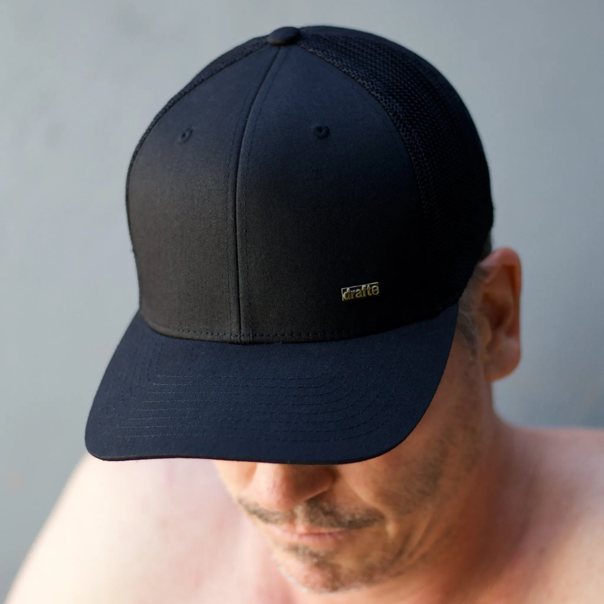 6 panel cap TRUCKER