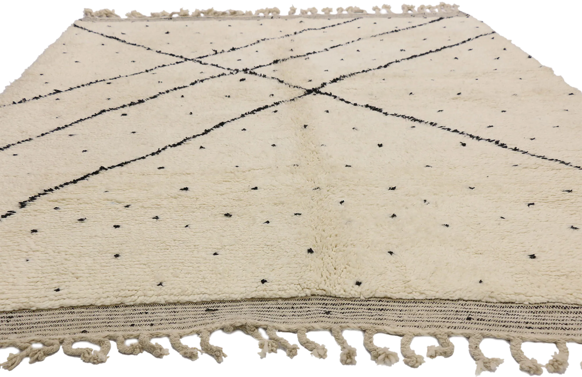 7'4" x 9'3" Moroccan Rug