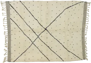 7'4" x 9'3" Moroccan Rug
