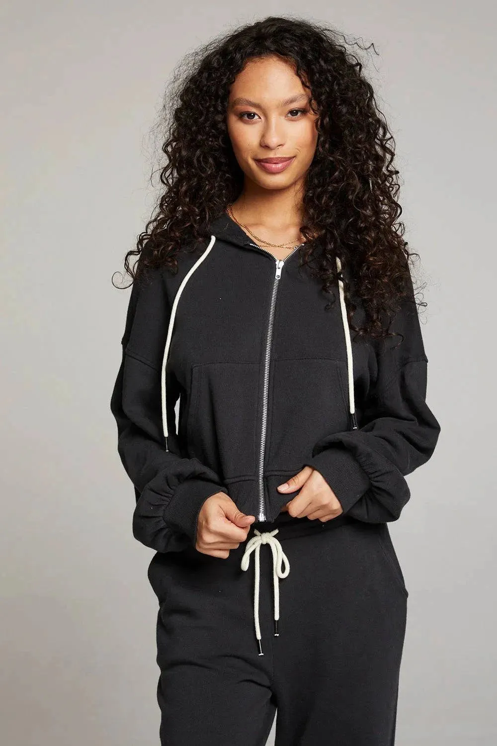 Abilene Zip Up Hoodie | Licorice