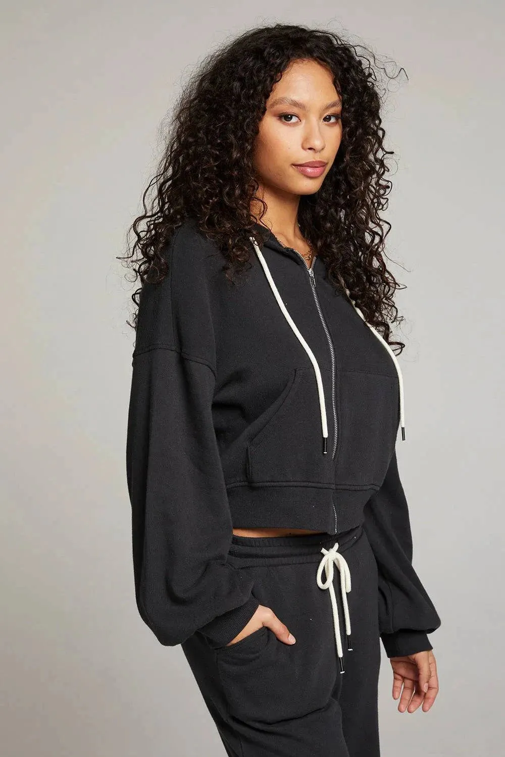 Abilene Zip Up Hoodie | Licorice