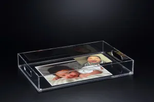 Acrylic Rectangular Insertable Tray