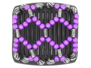 African Butterfly Chameleon Hair Comb - Ndalena Black 43