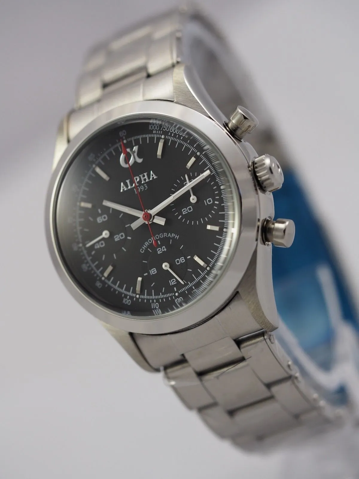 Alpha mechanical chronograph watch 1965's
