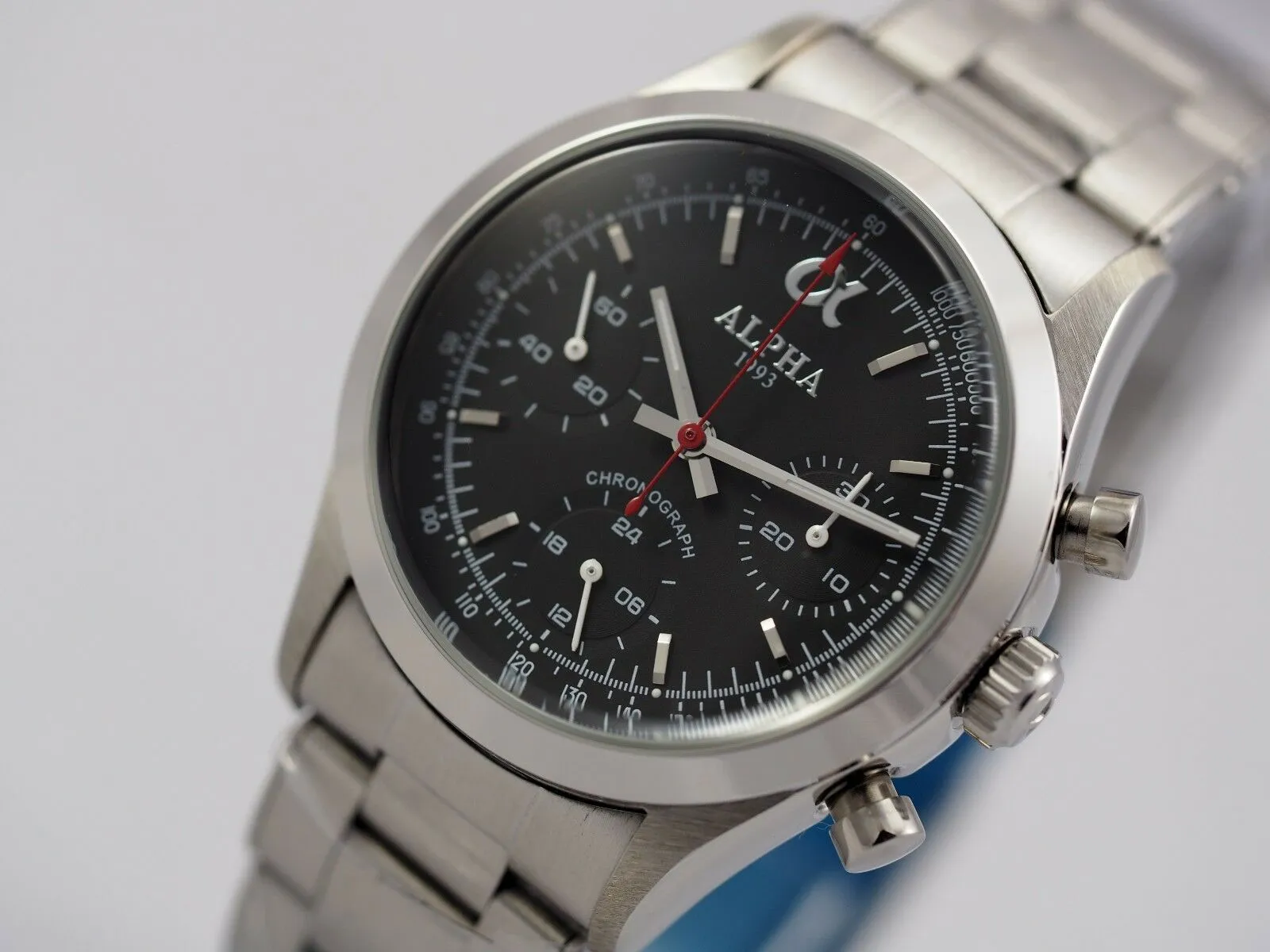 Alpha mechanical chronograph watch 1965's