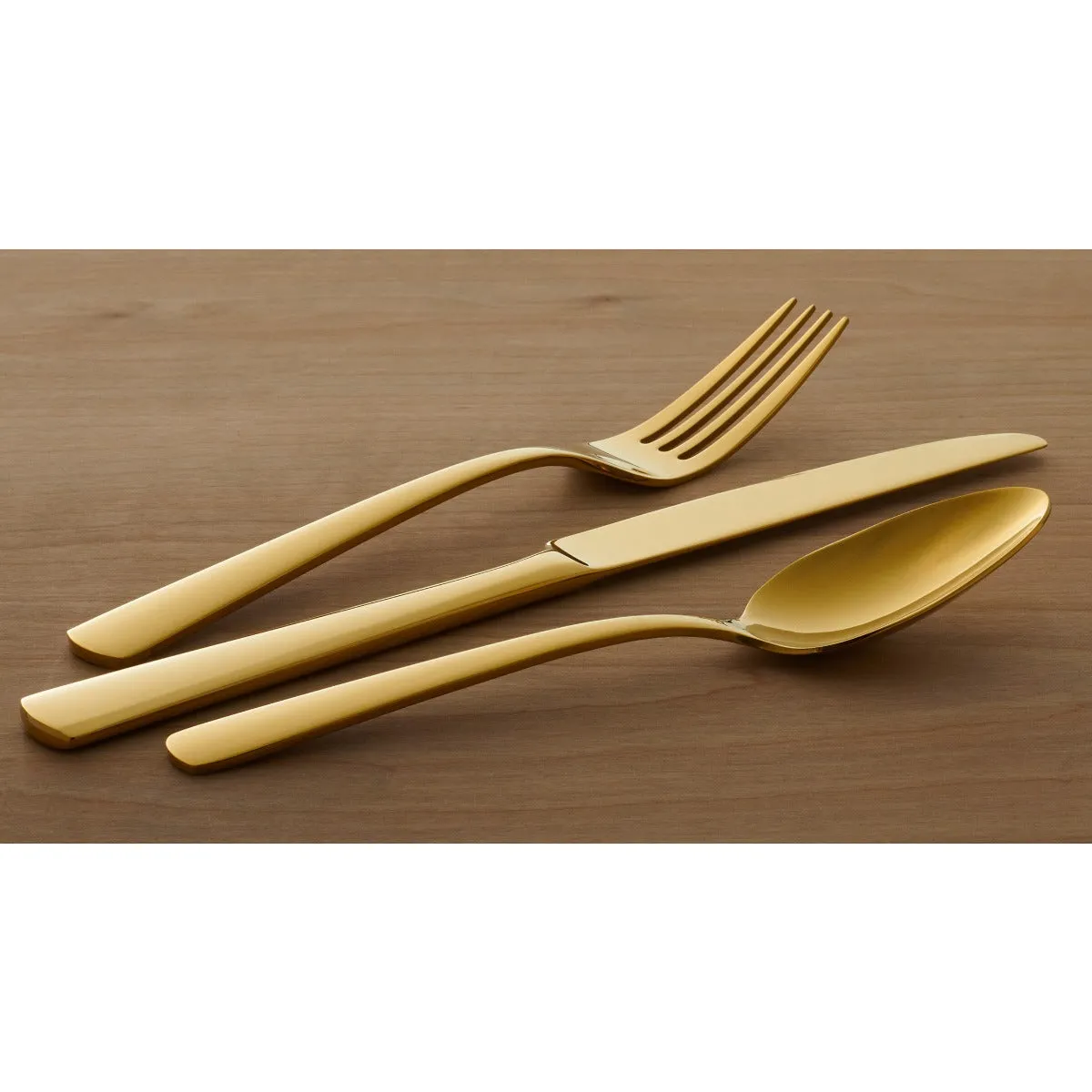 Aptitude Gold 23 Piece Everyday Flatware Set