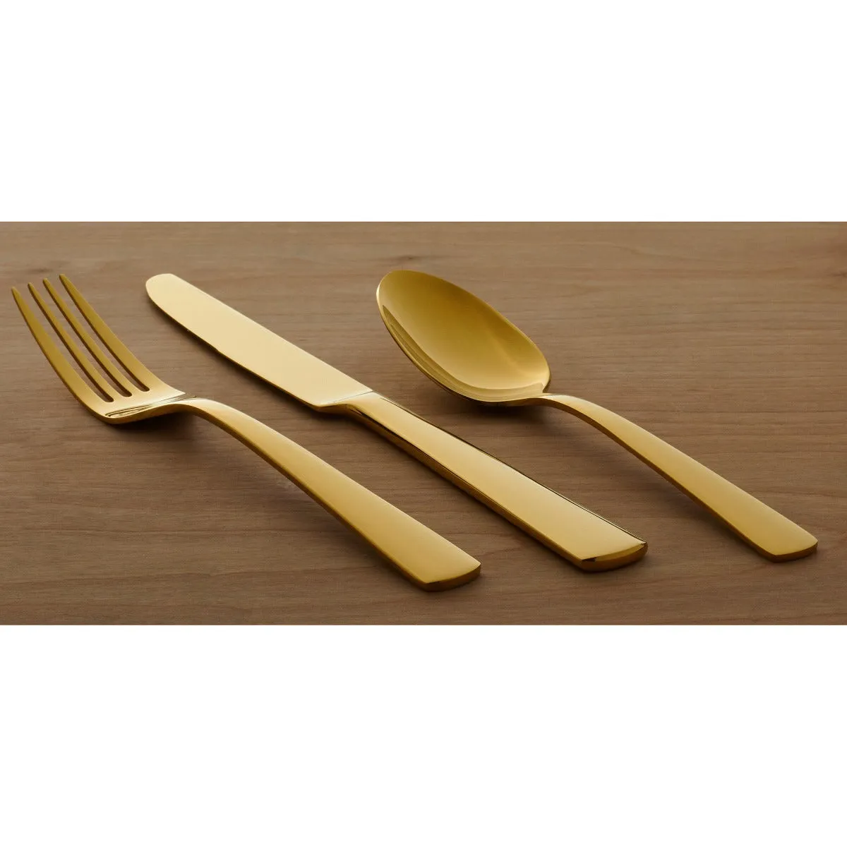 Aptitude Gold 23 Piece Everyday Flatware Set