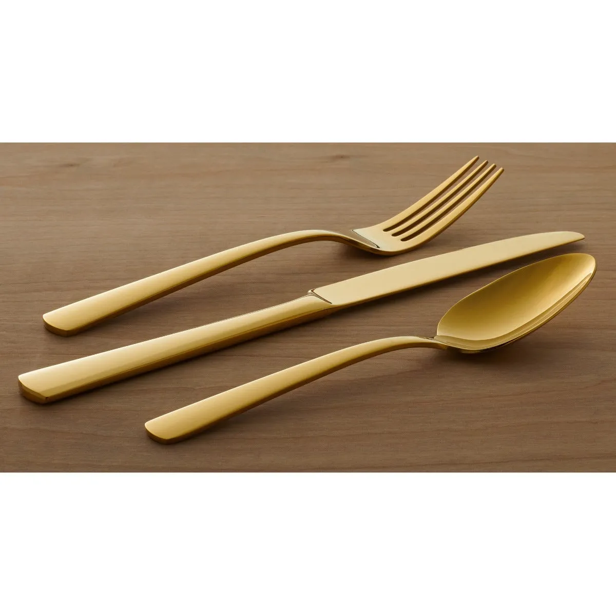 Aptitude Gold 23 Piece Everyday Flatware Set