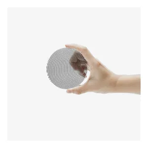 AREAWARE Glass Grid Coasters - Wave