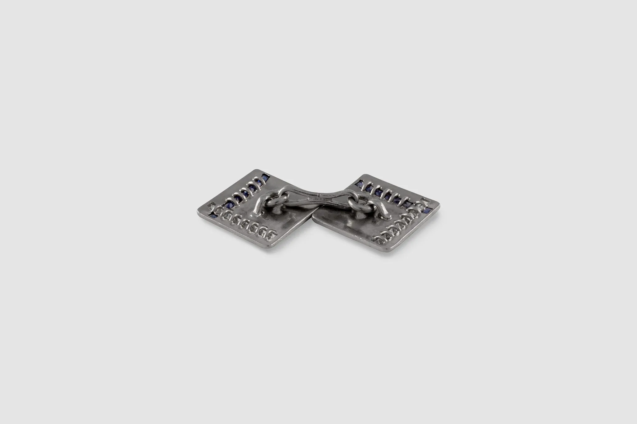 Art Deco Platinum & Sapphire Cufflinks