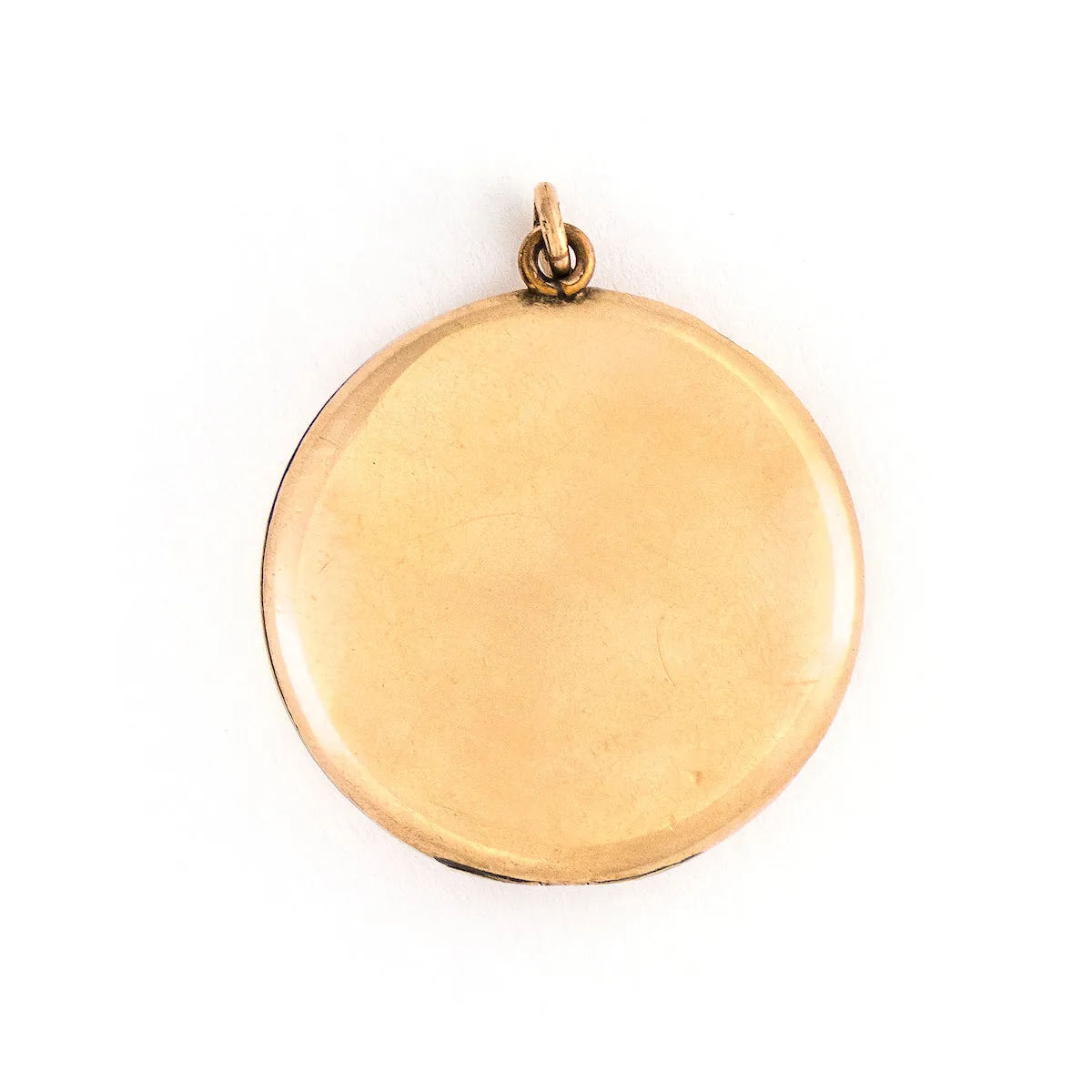 Art Nouveau Water Lilies Antique Locket