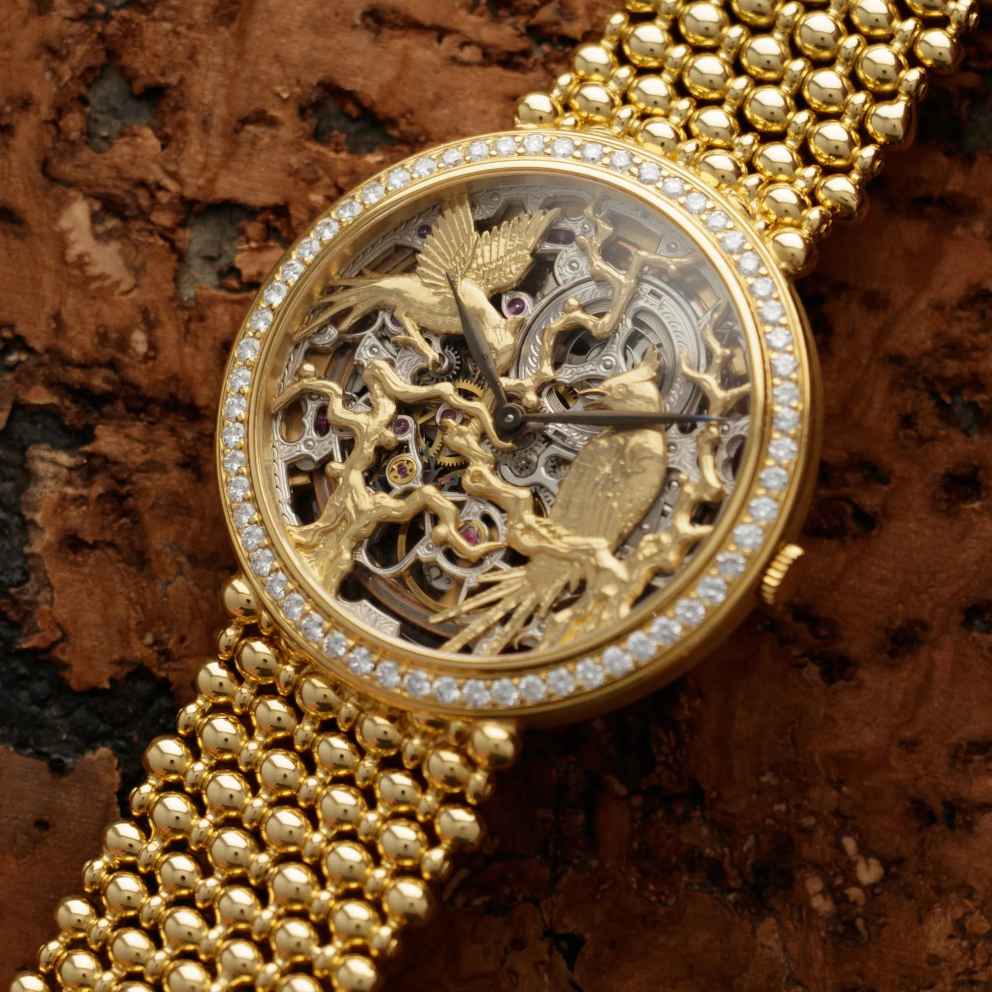 Audemars Piguet Skeletonized Bird Watch