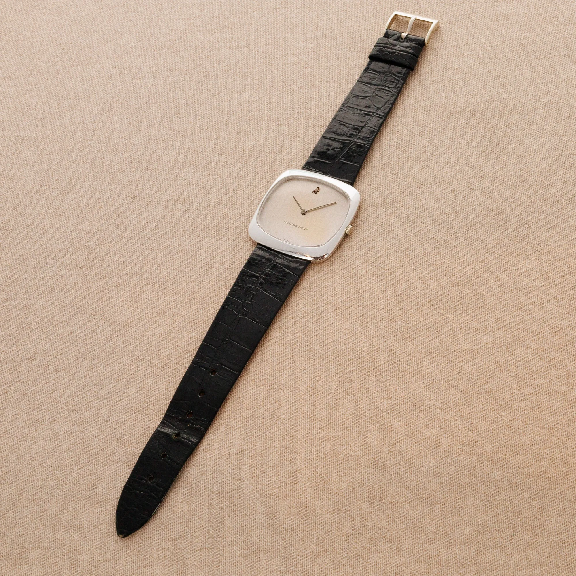 Audemars Piguet White Gold Mechanical TV Shaped Watch