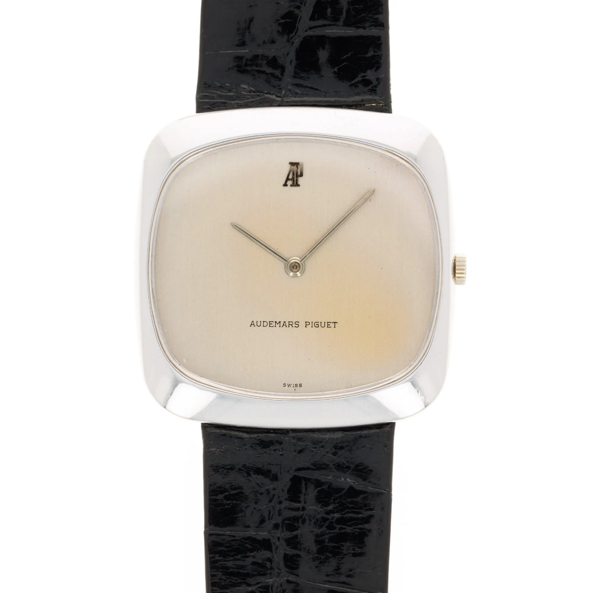 Audemars Piguet White Gold Mechanical TV Shaped Watch