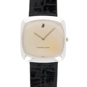 Audemars Piguet White Gold Mechanical TV Shaped Watch