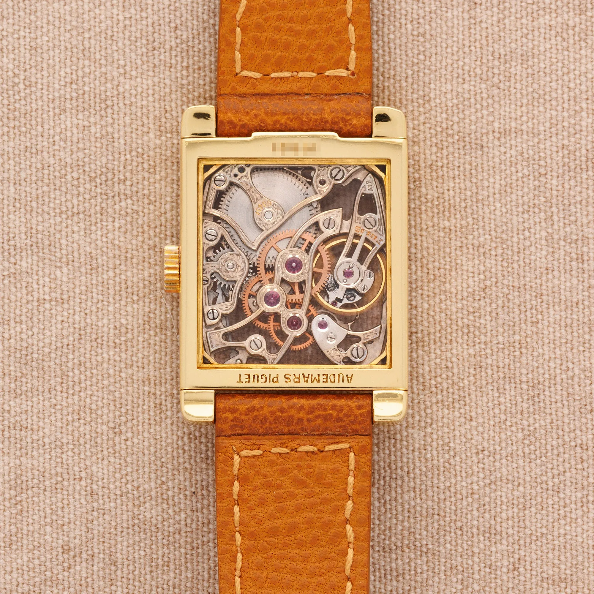Audemars Piguet Yellow Gold Skeleton Watch, 1950s