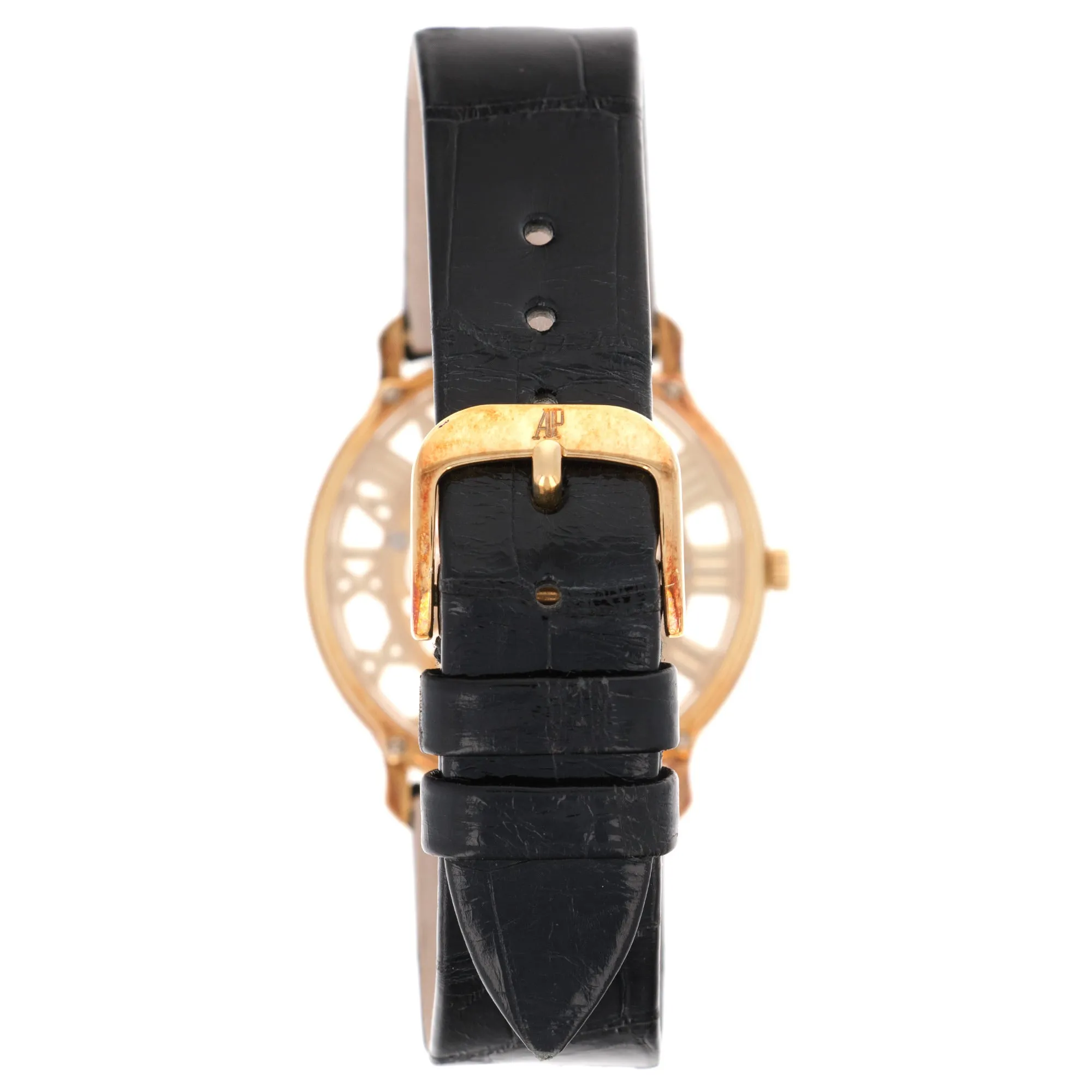 Audemars Piguet Yellow Gold Skeletonized Watch