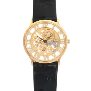 Audemars Piguet Yellow Gold Skeletonized Watch