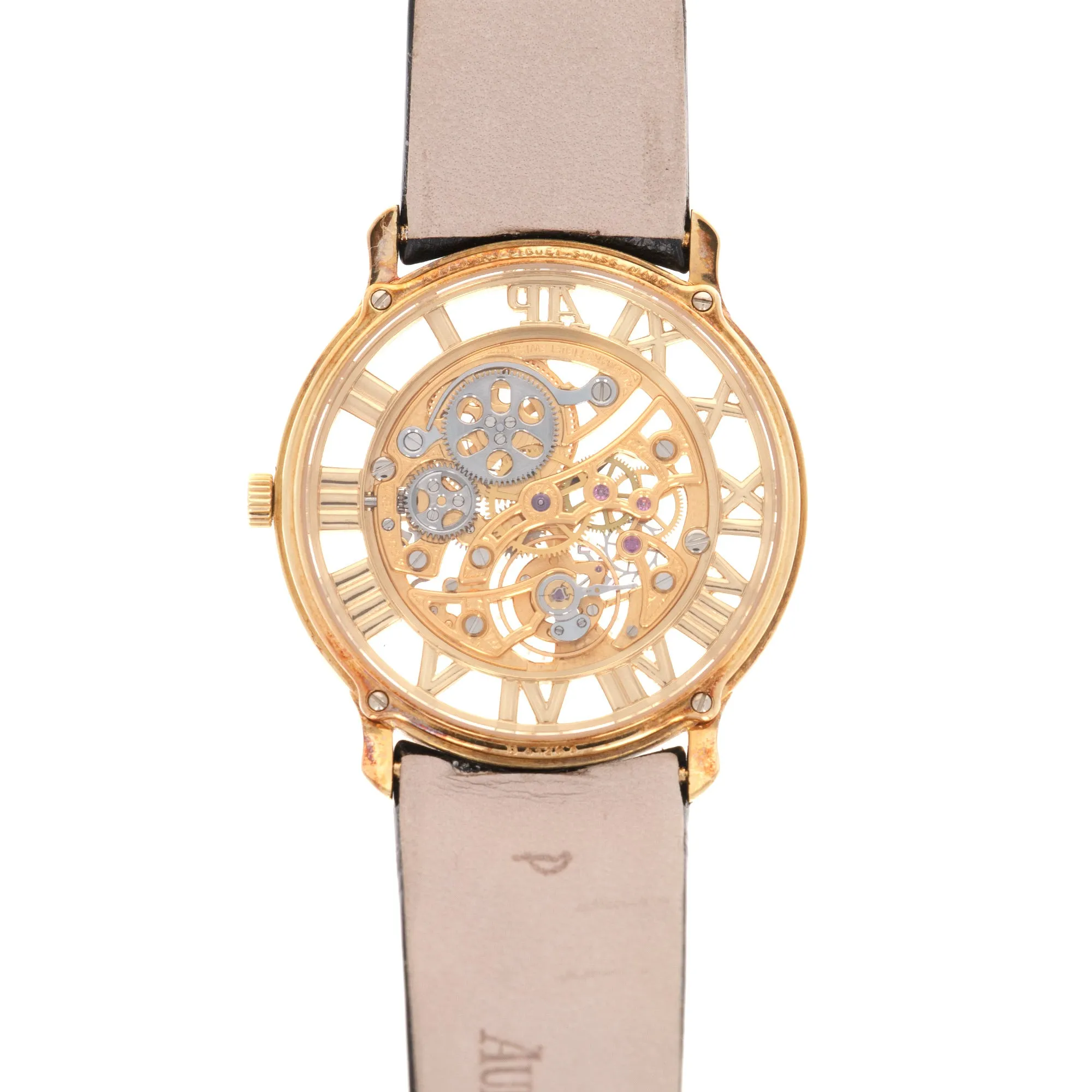 Audemars Piguet Yellow Gold Skeletonized Watch