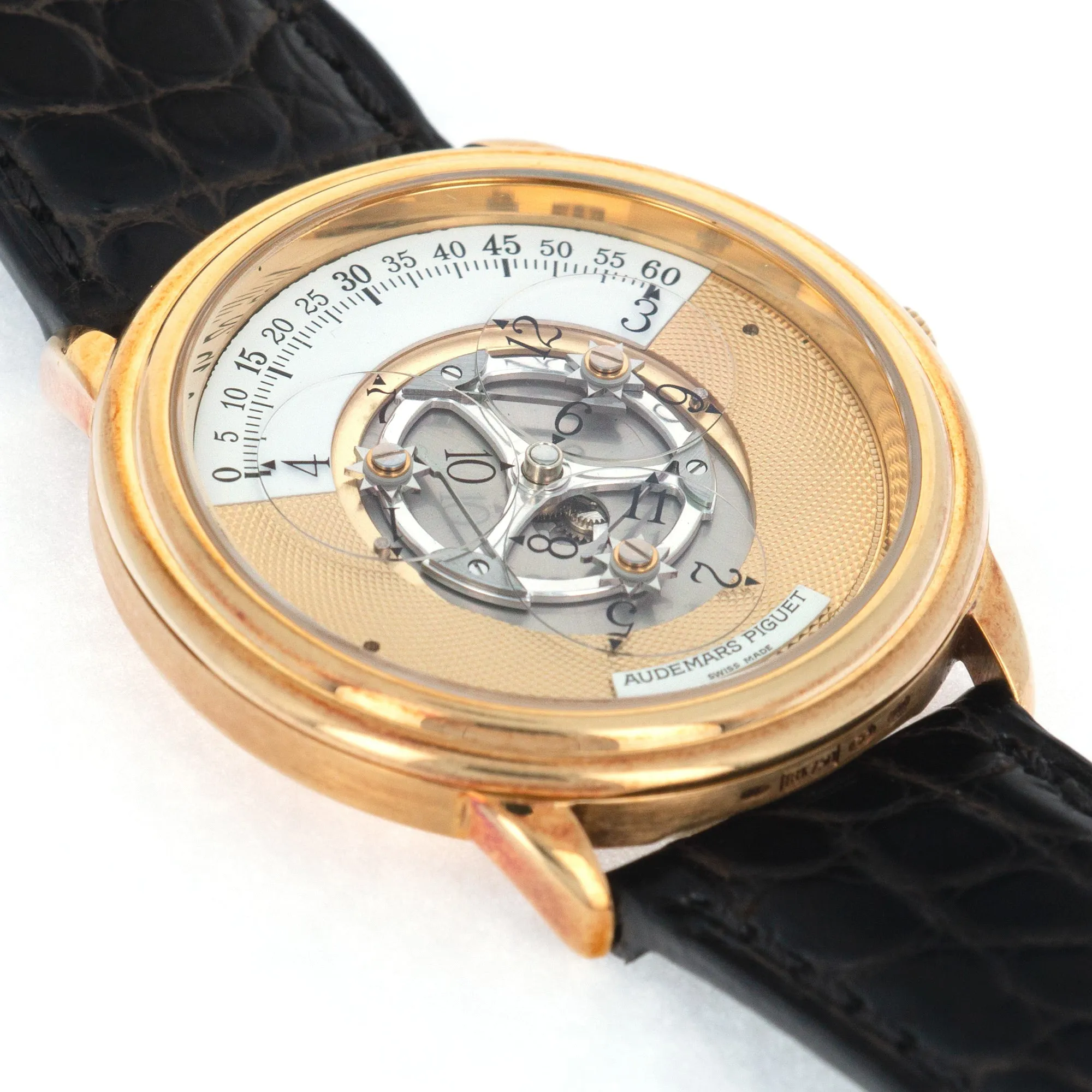 Audemars Piguet Yellow Gold Star Wheel Automatic Watch